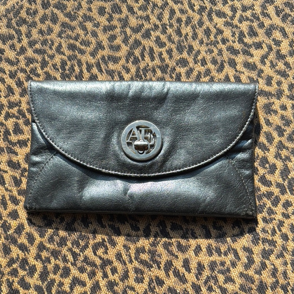 American Eagle outfitters silvery gray clutch